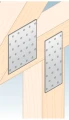 Lochplatte Zimmererverbinder PP 9 80x200x2,0 000-366 (5)