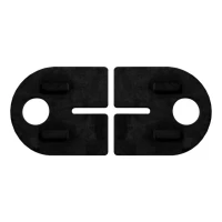 Andruckgummi 10mm für Halter 63D2, 90D5, 18D5