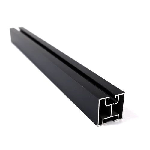 Aluminiumprofil 40x40mm 10cm für Hammerkopfschrauben eloxiert PV-01-12-AN (1)