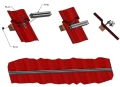 Aluminiumprofil 195cm 40x40 für Hammerkopfschrauben eloxiert PV-01-18 (2)