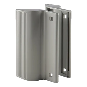 Locinox – Aluminium-Griff für Gartentor und Tor, silber, pulverbeschichtet