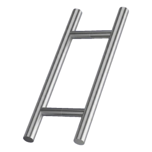 PINOX Türgriff doppelseitig rund Ø 32 mm Edelstahl AISI 304 – 300 mm Satin