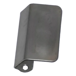 Universal-Türgriff aus Edelstahl ohne Schild 122×165 mm