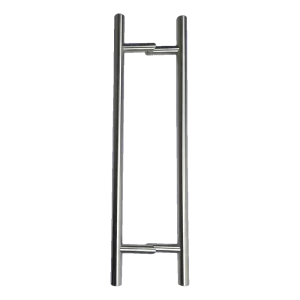 Stoßgriff Tür beidseitig rund ø32 × 1000 mm Edelstahl AISI 304 satiniert