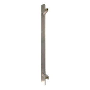 Stoßgriff einseitig rechteckig 45° AISI 304 satiniert 1200 mm