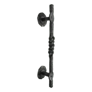 Postal – dekorativer geschmiedeter Stahlgriff H390 mm für Tore und Pforten