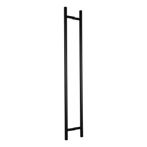PINOX doppelseitiger Türgriff rund schwarz Ø 32 x 1400 mm AISI 304