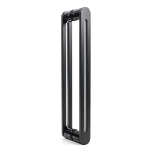 PSG Türgriff zweiseitig rechteckig 90° Stahl schwarz 40×450 mm