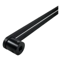 PSG Türgriff zweiseitig rechteckig 90° Stahl schwarz 40×450 mm 000-768 (5)