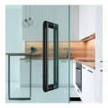 PSG Türgriff zweiseitig rechteckig 90° Stahl schwarz 40×450 mm 000-768 (6)
