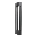 PSG Türgriff doppelseitig rechteckig 90° stahl schwarz matt 40×478 mm 000-769 (1)