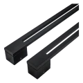 PSG Türgriff doppelseitig rechteckig 90° stahl schwarz matt 40×478 mm 000-769 (2)