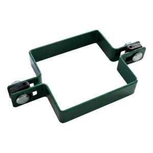Zwischenschelle für Zaunpaneele 100x100 mm grün
