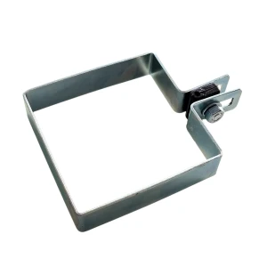 Endschelle für Zaunpaneele 100x100 mm verzinkt