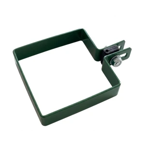 Endklemme für Zaunpaneele 100x100 mm grün