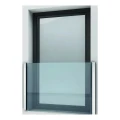 Kozza KB5000 – kompletter französischer Aluminiumbalkon H1100 mm, flaches System, matte Eloxierung 000-850 (10)