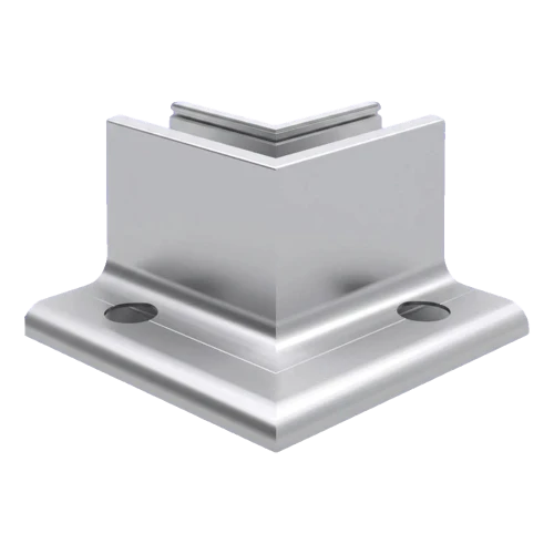 Kozza KE 105 – L-Profil Innenecke 90° für Vollglas-Geländer, Aluminium, matte Anodisierung 000-865 (1)