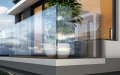 Kozza KE 105 – L-förmiges Aluminiumprofil für Ganzglas-Geländer 5000 mm 000-871 (3)