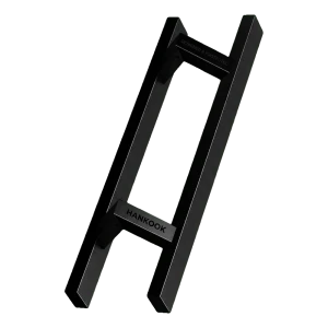 PINOX Türgriff doppelseitig rechteckig 40×20 mm schwarz satiniert 500 mm