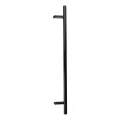 PSG Türgriff einseitig rund schwarz 32×1200 mm AISI 304 – Befestigung 45° 000-721 (1)