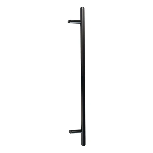 PSG Türgriff einseitig rund schwarz 32×1200 mm AISI 304 – Befestigung 45° 000-721 (1)