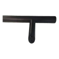 PSG Türgriff einseitig rund schwarz 32×1200 mm AISI 304 – Befestigung 45° 000-721 (3)