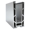 Kozza KF 1000 – Aluminium-U-Profil für Ganzglas-Geländer 5000 mm mit Entwässerung 000-878 (2)