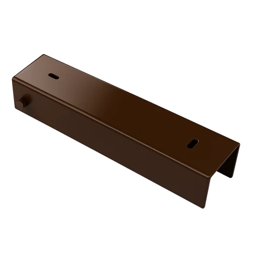 U-Profil Verbinder Halter für Sockelplatte 200x50 Braun GPV-700-35 (1)