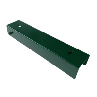 C-Profil Verbinder Halterung für Fundament 250x50 grün