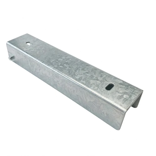 U-Profil Verbinder Halter für Sockelplatte 250x50 Verzinkt GPV-700-39 (1)