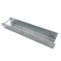 U-Profil Verbinder Halter für Sockelplatte 250x50 Verzinkt GPV-700-39 (2)