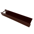 U-Profil Verbinder Halter für Sockelplatte 250x50 Braun GPV-700-40 (2)