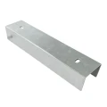 U-Profil Verbinder Halter für Sockelplatte 250x55 Verzinkt GPV-700-44 (1)