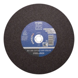 PFERD SG CHOP STEELOX – Trennscheibe für Kappsäge 350 × 2,8 mm für Stahl und Inox