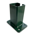 Basis für Zaunpfosten 80x80 mm 8 mm grün 000-787 (1)