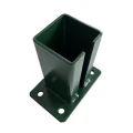 Basis für Zaunpfosten 80x80 mm 8 mm grün 000-787 (2)