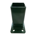 Basis für Zaunpfosten 80x80 mm 8 mm grün 000-787 (3)
