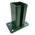 Basis für Zaunpfosten 80x80 mm 8 mm grün 000-787 (4)