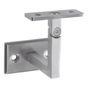 PSG Geländerhalter Gelenkbefestigung Wandmontage 70×40 mm – Edelstahl AISI 304 satiniert, flaches System
