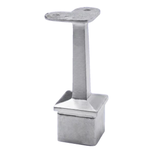 PSG Eckhandlaufträger für Flachhandlauf 90° geklebt – Edelstahl AISI 304 System 40x40