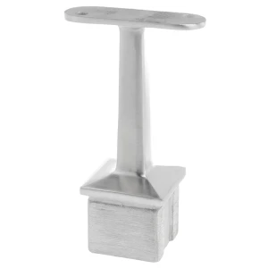 PSG Handlaufstütze flach geklebt an Pfosten 40×40 mm – Edelstahl AISI 304 satiniert