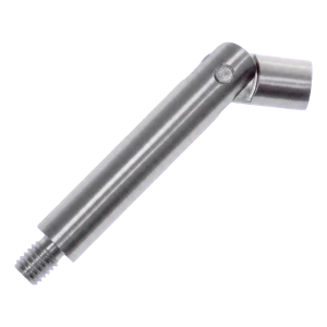 Gelenk-Handlaufstütze Ø 14 mm L75 mm – Edelstahl AISI 304 satiniert