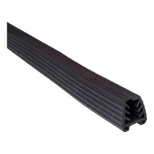 Gummidichtung für Glasaufsatzhandlauf 11,5–13,5 mm, 24x24 mm / 5 m