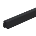 PSG Dichtung für Aufsteckhandlauf auf Glas 20–21,5 mm – Profil 24×24 mm, L=2500 mm 001-077 (1)
