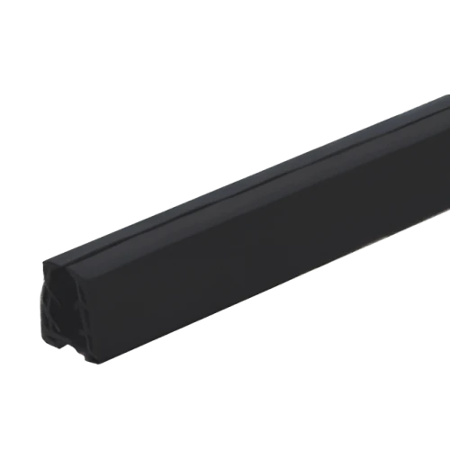 PSG Dichtung für Aufsteckhandlauf auf Glas 20–21,5 mm – Profil 24×24 mm, L=2500 mm 001-077 (1)