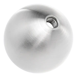 Verschraubbare Hohlkugel ø60 mm mit Gewinde M8 – Edelstahl AISI 304 satiniert