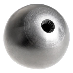 Einschraubbare Vollkugel für Geländer Ø 30 mm Gewinde M6 Edelstahl satin