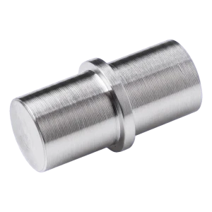 Gerader Baluster-Verbinder für Rohr ø 12 mm – Edelstahl AISI 304 satiniert