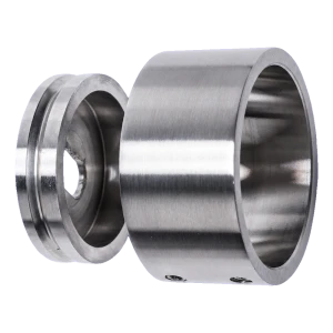 PSG Achsmontage-Flansch für Geländerrohr 42,4 mm – Edelstahl AISI 304 satiniert