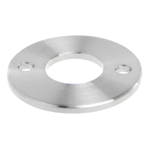 Geländerpfosten-Grundplatte zum Anschweißen ⌀100 mm – Edelstahl AISI 304, System 42,4